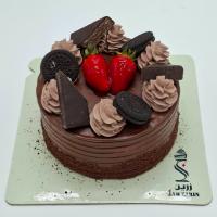 کیک مغز دار شکلاتی دو