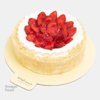 کیک توت فرنگی کوچک