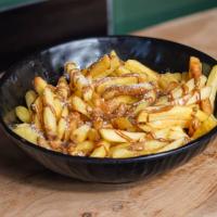 سیب زمینی سرخ شده با سس ترکیبی