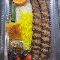 چلو کباب کوبیده