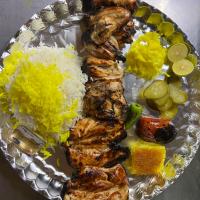 چلو جوجه کباب با استخوان