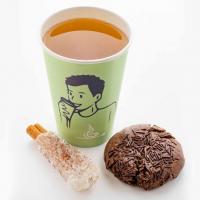 دمنوش لمون گرس+کوکی دبل چاکلت