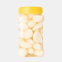 سیرصدفی حبه شده درآب نمک و سرکه