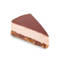 چیز کیک تافی بادام زمینی