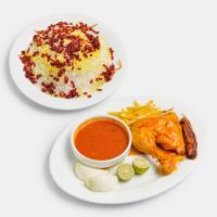 زرشک پلو با مرغ