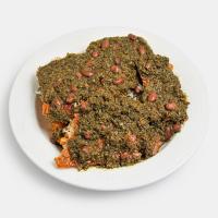 ته دیگ قورمه سبزی