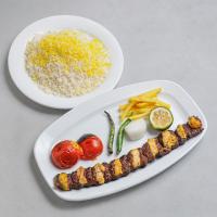 چلو کباب کوبیده نگینی