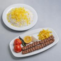 چلو کباب کوبیده مخصوص تهران