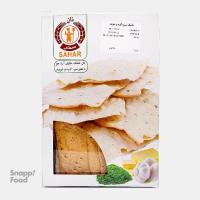 نان خشک شیرین سیر و کره و شوید