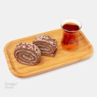 شیرینی رولت شکلات رنده ای