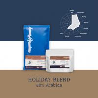 دانه قهوه 80 درصد عربیکا هالیدی بلند