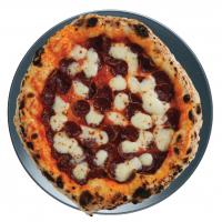 پیتزا پپرونی ناپولیتن ایتالیایی 30 سانتی متری - فست فود کاپو - کاله (آذربایجان)