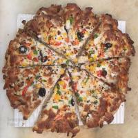 پیتزا گوشت و قارچ