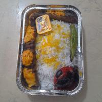 چلو کباب کوبیده نگینی