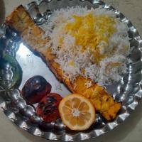 چلو جوجه کباب سینه مرغ 