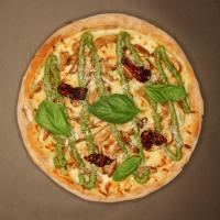 پیتزا چیکن پستو(23 سانتی متری)