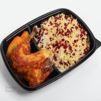 زرشک پلو با ران مرغ