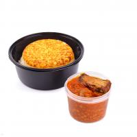 کته خورشت قیمه بادمجان