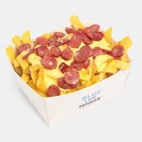 سیب زمینی با هات داگ