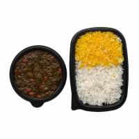 چلو قورمه سبزی اقتصادی