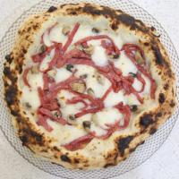 پیتزا بیکن و قارچ ناپولیتن