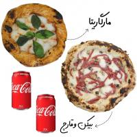 پک پیتزا بیکن و قارچ ناپولیتن