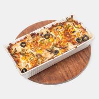 سیب زمینی سرخ کرده با قارچ و پنیر