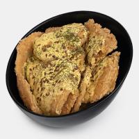 سیب زمینی ورقه ای سوخاری با دیپ چدار