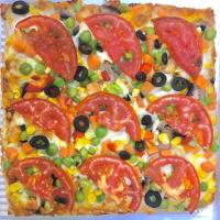 پیتزا سبزیجات پنجره ای کلاسیک