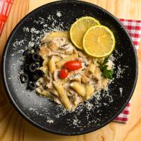 پاستا چیکن آلفردو