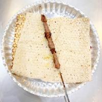 خوراک جگر گوسفندی کبابی