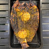 ماهی قزل آلا کبابی با حشوی جنوبی