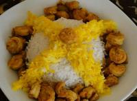 چلو میگو سوخاری