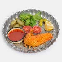 خوراک مرغ سس پز (سینه)