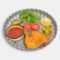 خوراک مرغ سس پز (ران)