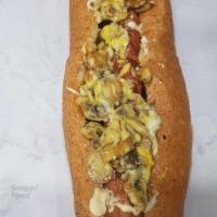 ساندویچ سوسیس بندری 