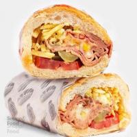 ساندویچ ژامبون گوشت تنوری