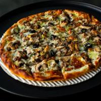 پیتزا چیکن کالدو آمریکایی