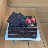 کیک گاناش شکلاتی