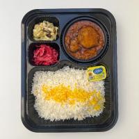 چلو خورشت قیمه بادمجان