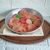 املت میکس دو نفره (چهار عدد تخم مرغ)