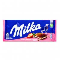 شکلات میلکا توت فرنگی