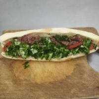 ساندویچ کتلت گوشت