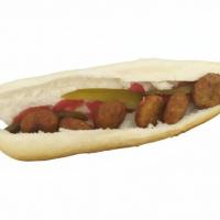 ساندویچ فلافل با قارچ و پنیر