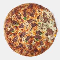 پیتزا استیک گوشت آمریکایی