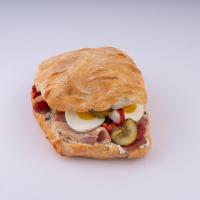 بیکن و تخم مرغ ابپز