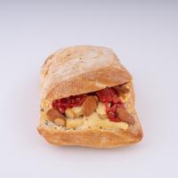 مرغ دودی و بادام