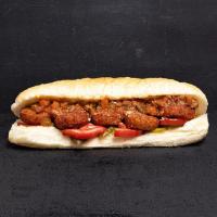 ساندویچ فلافل با ترشی