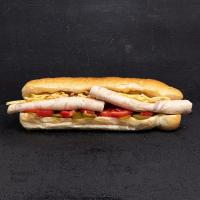 ساندویچ ژامبون مرغ