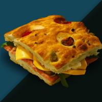 نان فوکاچا با بیکن بوقلمون